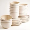 Lorosa Geschirr-Set sand 40-teilig