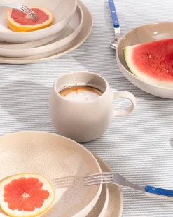 Lorosa Tasse groß sand