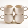 Lorosa Tasse groß sand 4er-Set