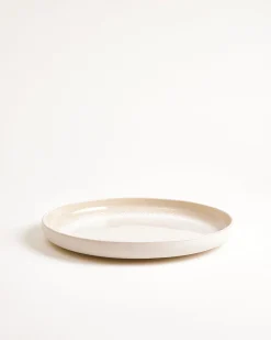 Lorosa Teller groß modern sand