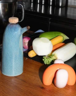 Madeira Essig- & Ölflasche grünblau
