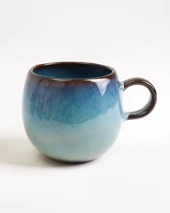 Madeira Tasse groß grünblau