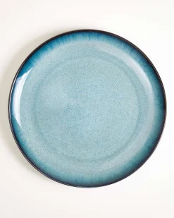 Madeira Teller groß grünblau