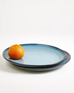 Madeira Teller groß grünblau