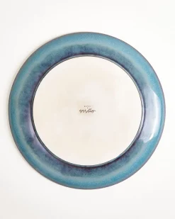 Madeira Teller groß grünblau