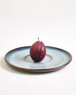 Madeira Untertasse groß grünblau