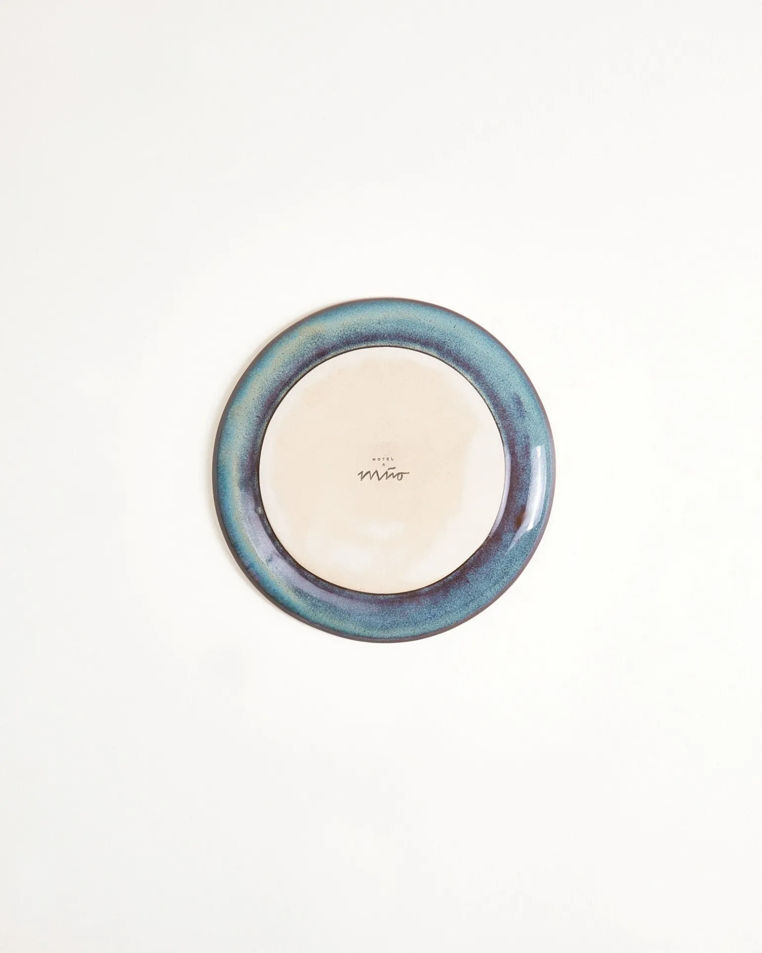 Madeira Untertasse groß grünblau