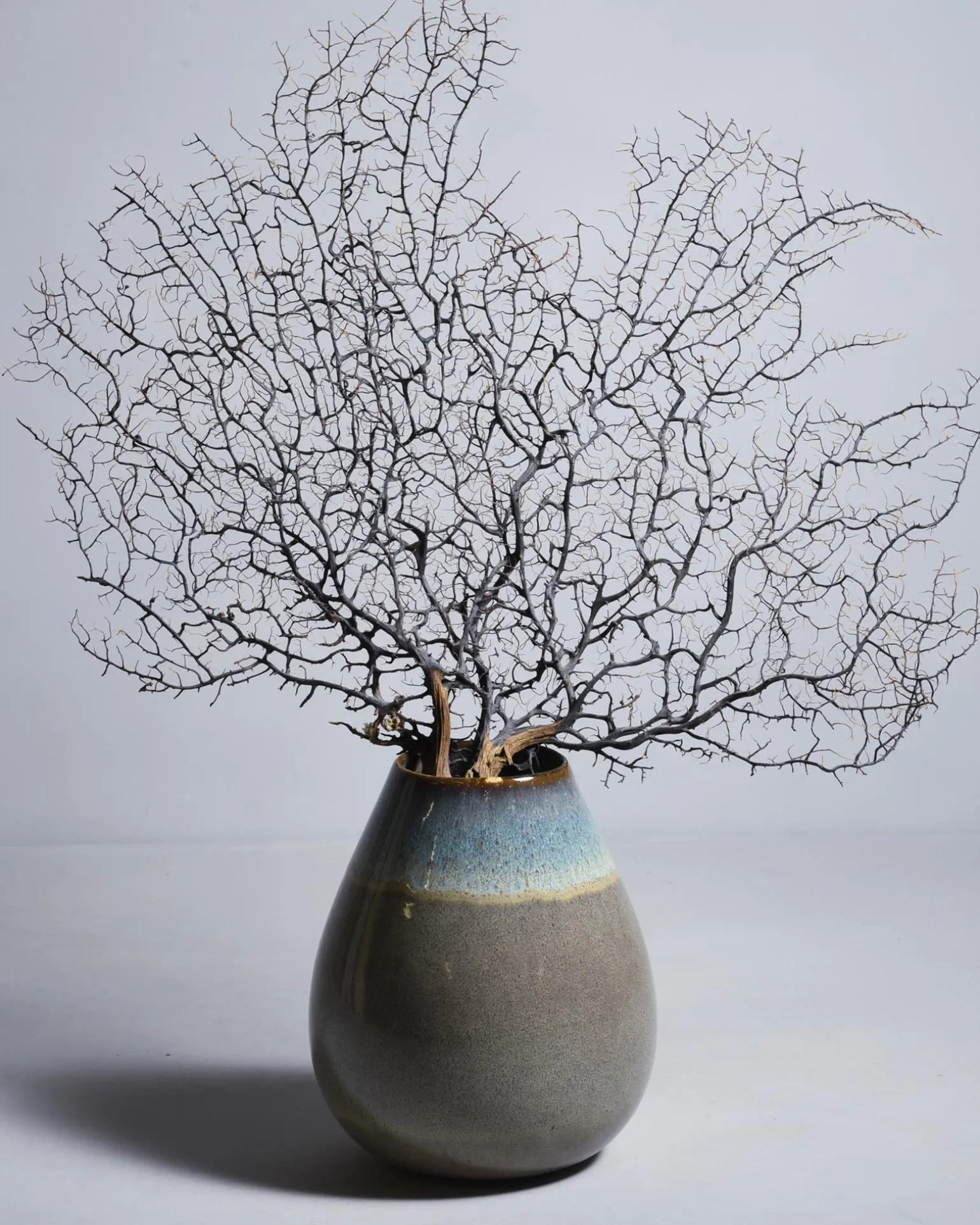 Madeira Vase M grünblau