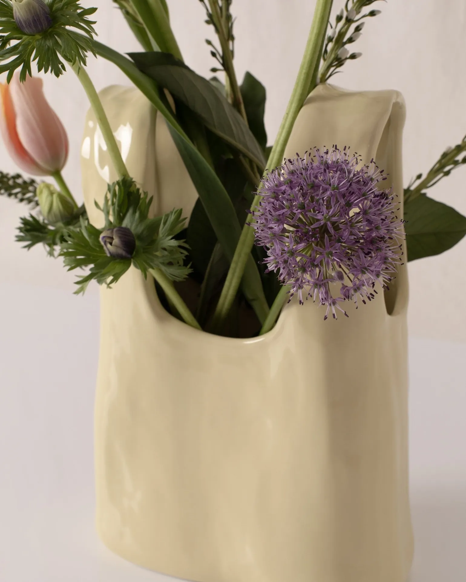 MaM x Another Cotton Lab Vase M gelb