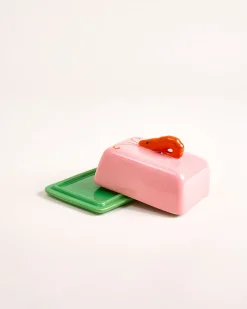 MaM x Isis Maria Butterdose rosa grün