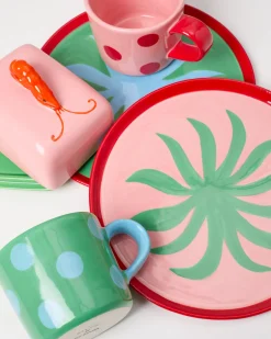 MaM x Isis Maria Geschirr-Set Palm Dot mix 5-teilig