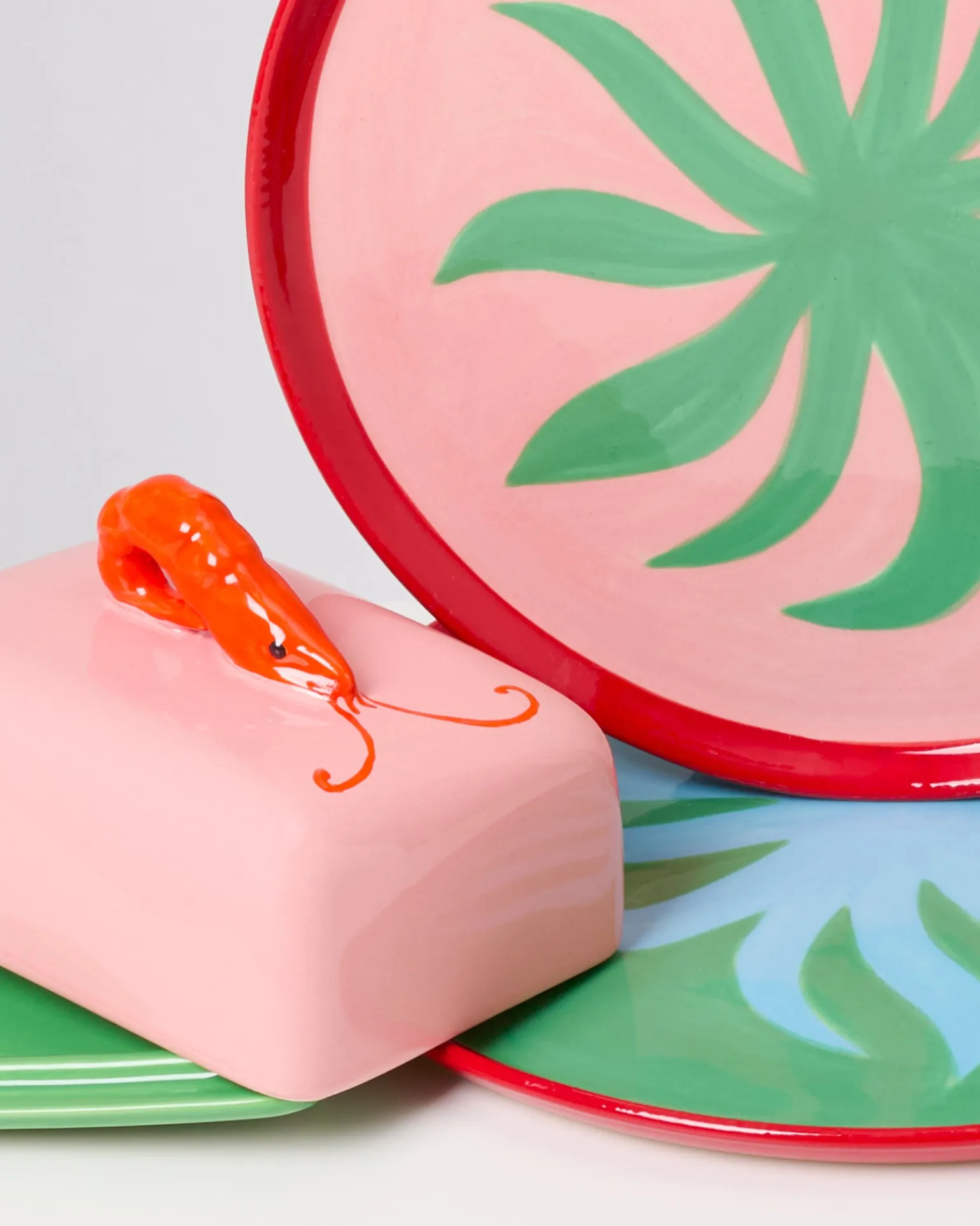 MaM x Isis Maria Geschirr-Set Palm Dot mix 5-teilig