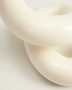 MaM x Ju Schnee Keramiklampe off-white
