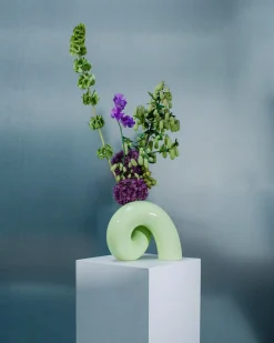 MaM x Ju Schnee Vase L lime