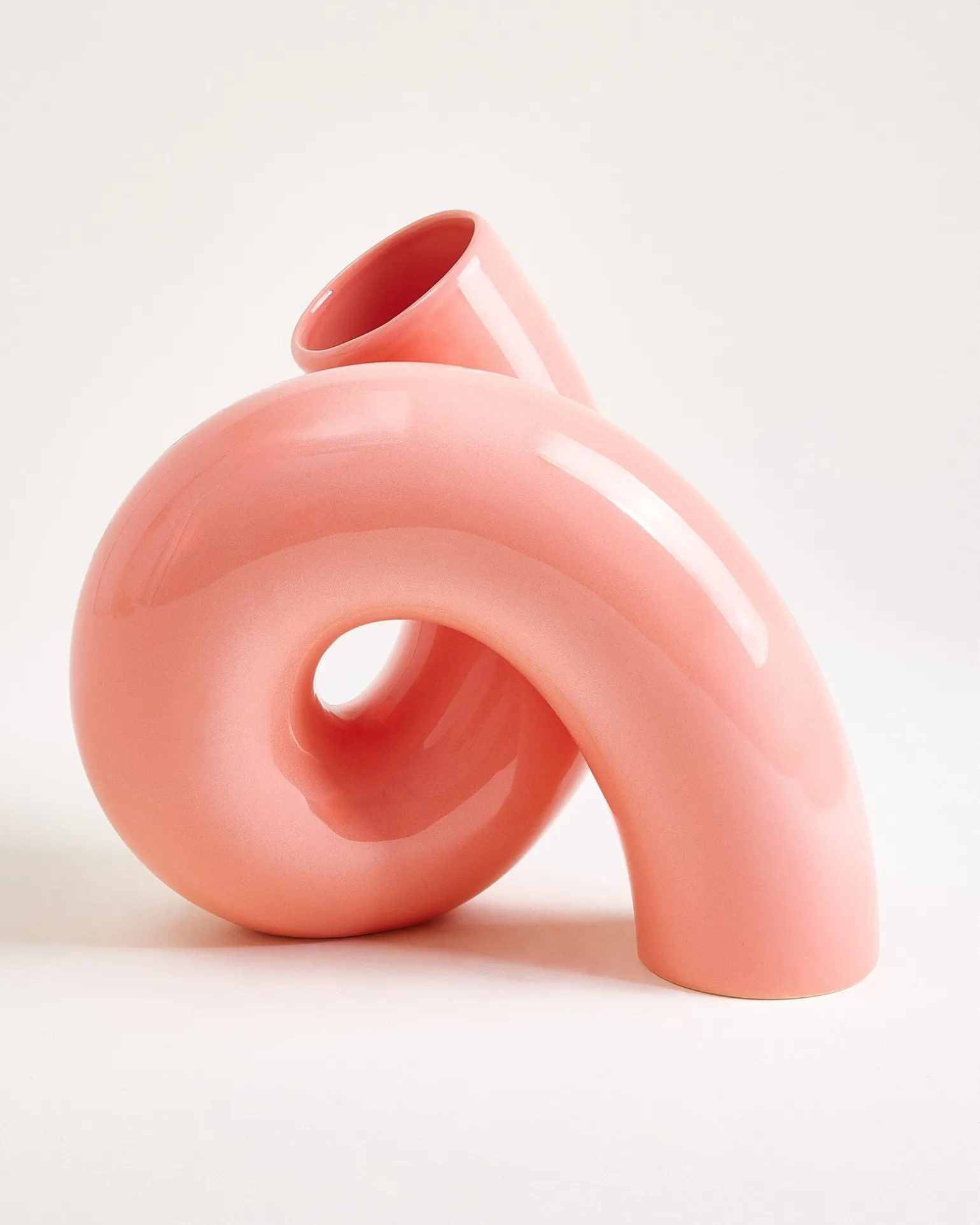 MaM x Ju Schnee Vase L rosa