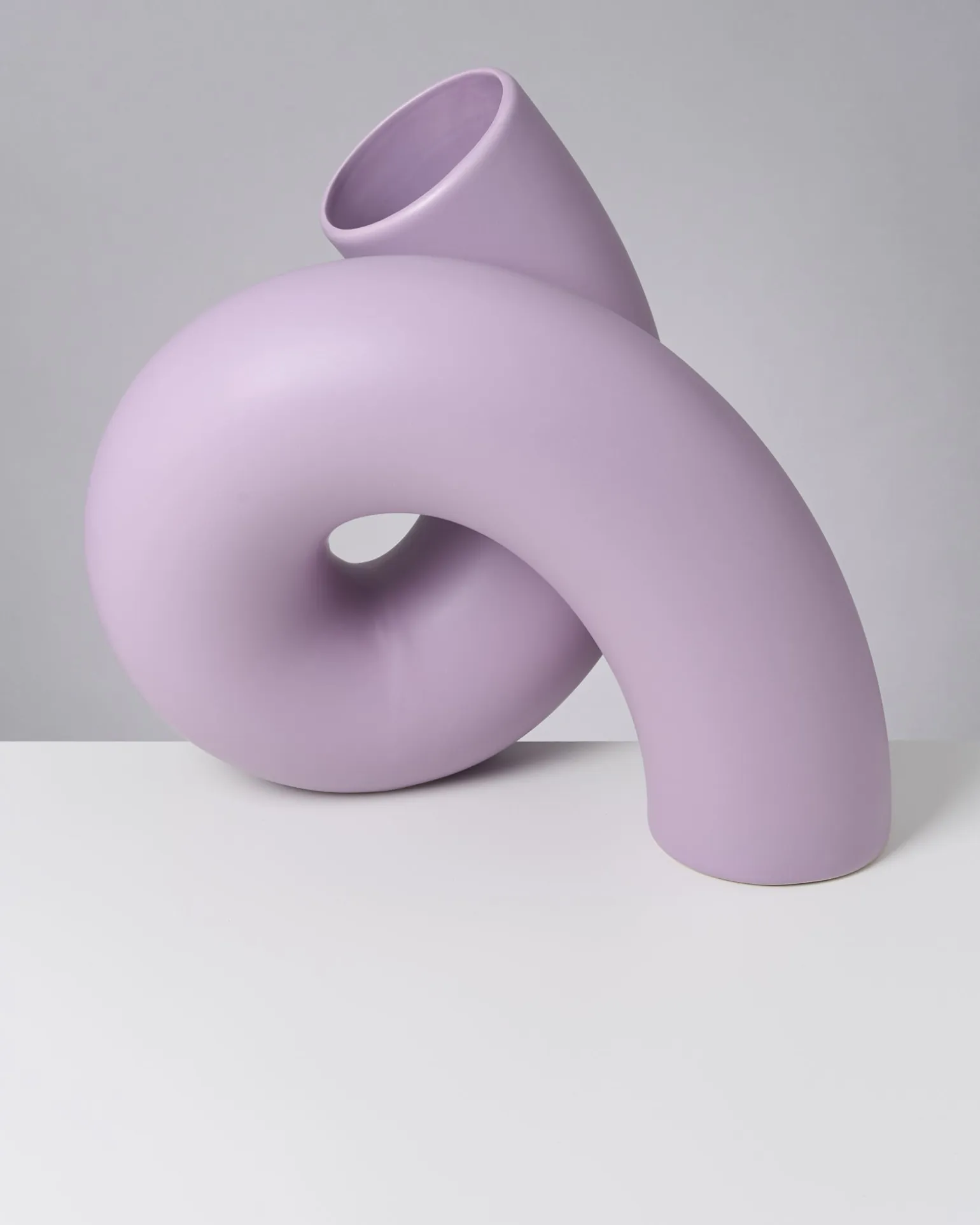 MaM x Ju Schnee Vase XL lavendel