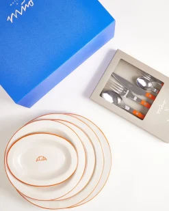 MaM x Sabre Paris Geschenk-Set orange 8-teilig
