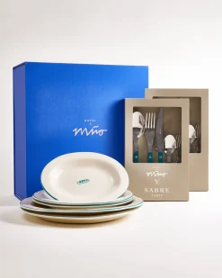 MaM x Sabre Paris Geschenk-Set dunkelgrün 8-teilig