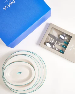 MaM x Sabre Paris Geschenk-Set dunkelgrün 8-teilig