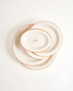MaM x Sabre Paris Teller-Set orange 5-teilig
