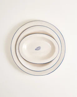 MaM x Sabre Paris Teller-Set blau 5-teilig