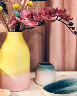 Marisa Vase M gelb rosé
