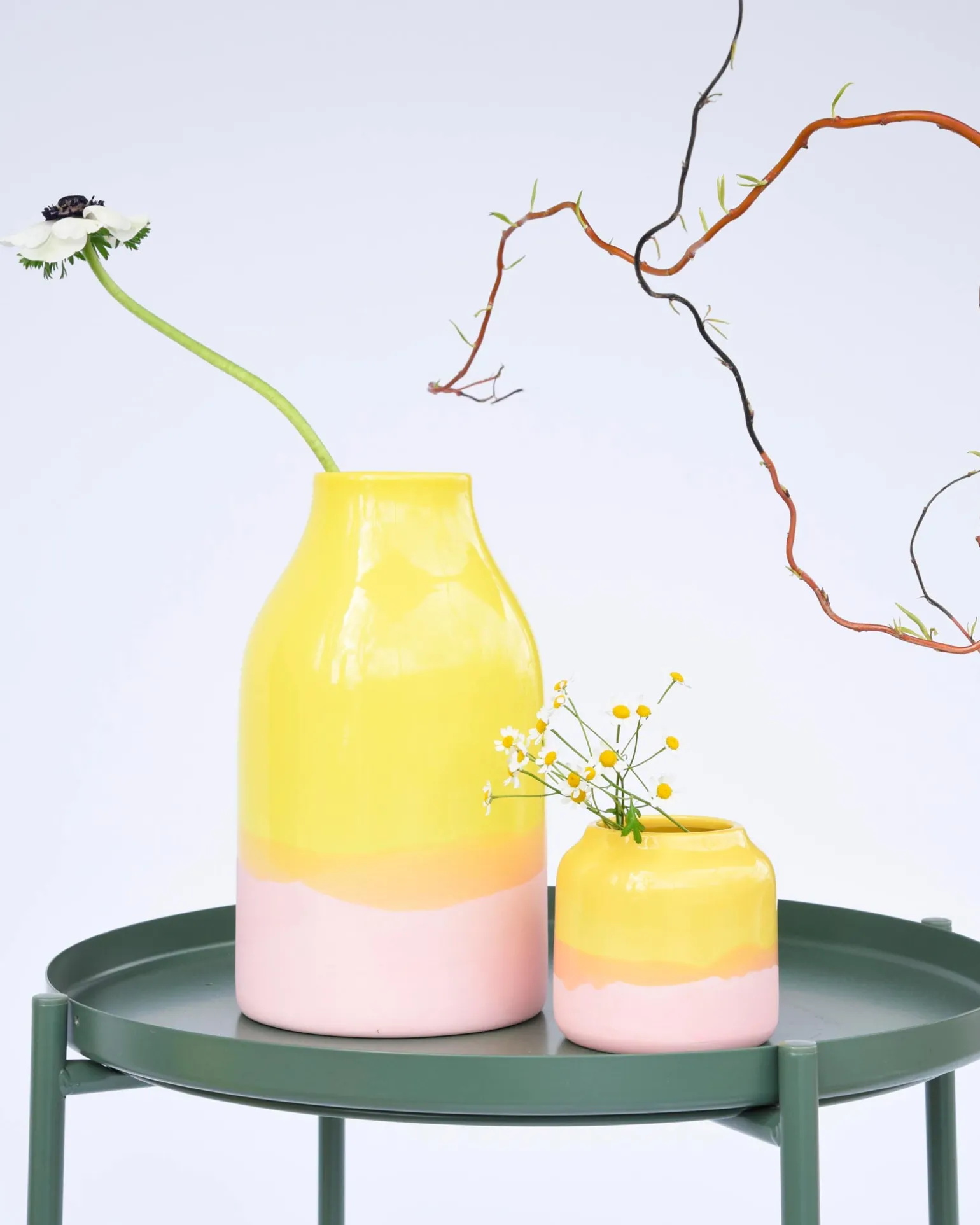 Marisa Vase M gelb rosé