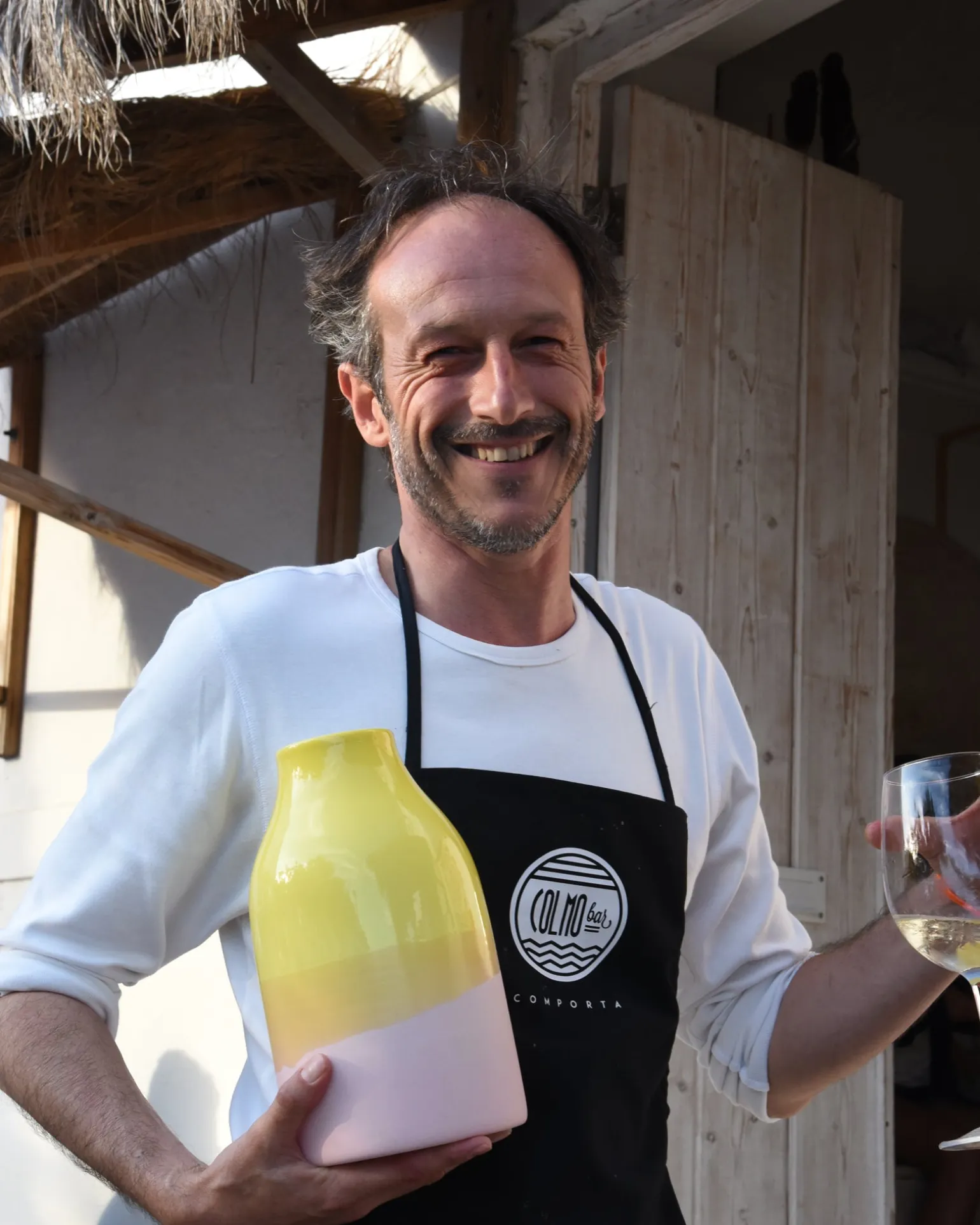 Marisa Vase M gelb rosé