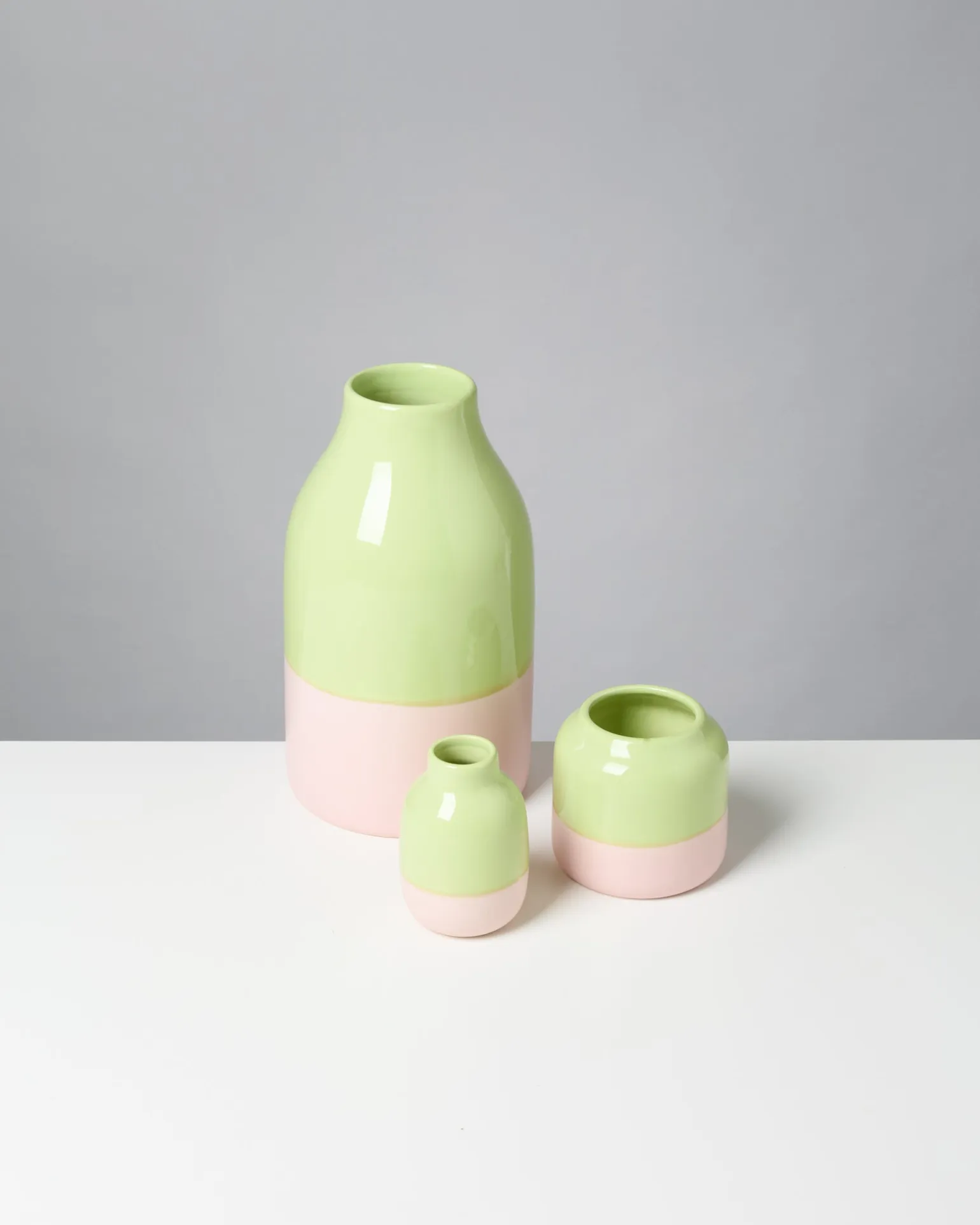 Marisa Vase M lime rosé