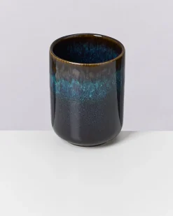 Melides Becher groß oceanblue