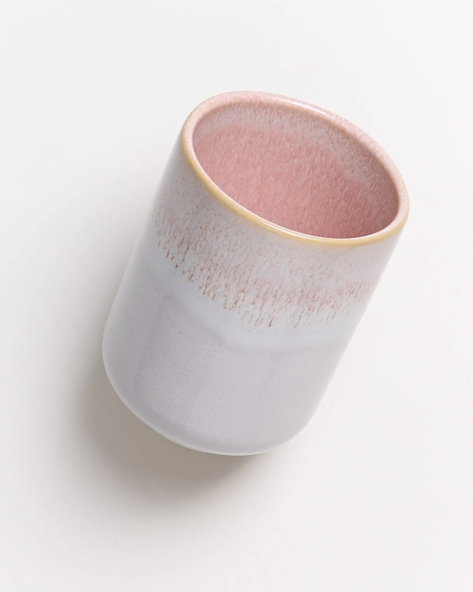 Melides Becher groß rosé