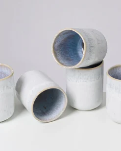 Melides Becher groß stoneblue 6er-Set