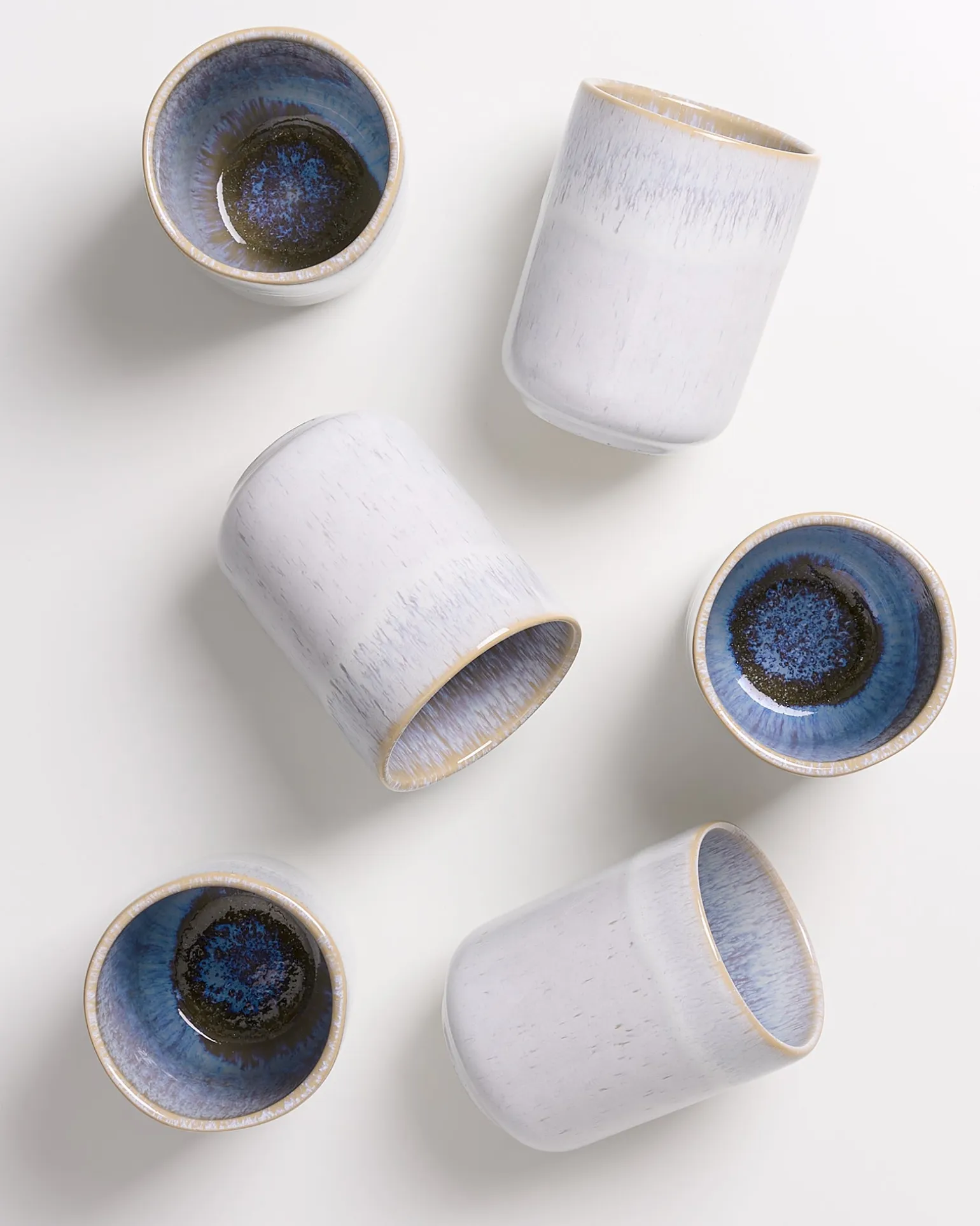 Melides Becher groß stoneblue