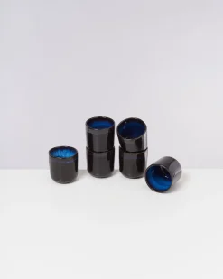 Melides Becher klein deepseablue 6er-Set