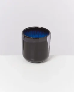 Melides Becher klein deepseablue