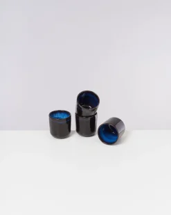 Melides Becher klein deepseablue