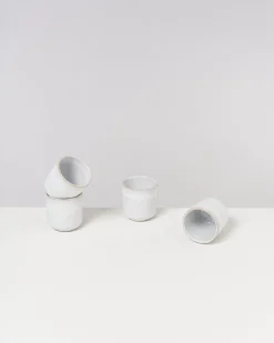 Melides Becher klein white 4er-Set
