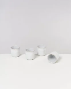 Melides Becher klein white 4er-Set