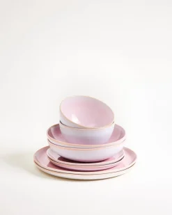Melides Geschirr-Set rosé 8-teilig