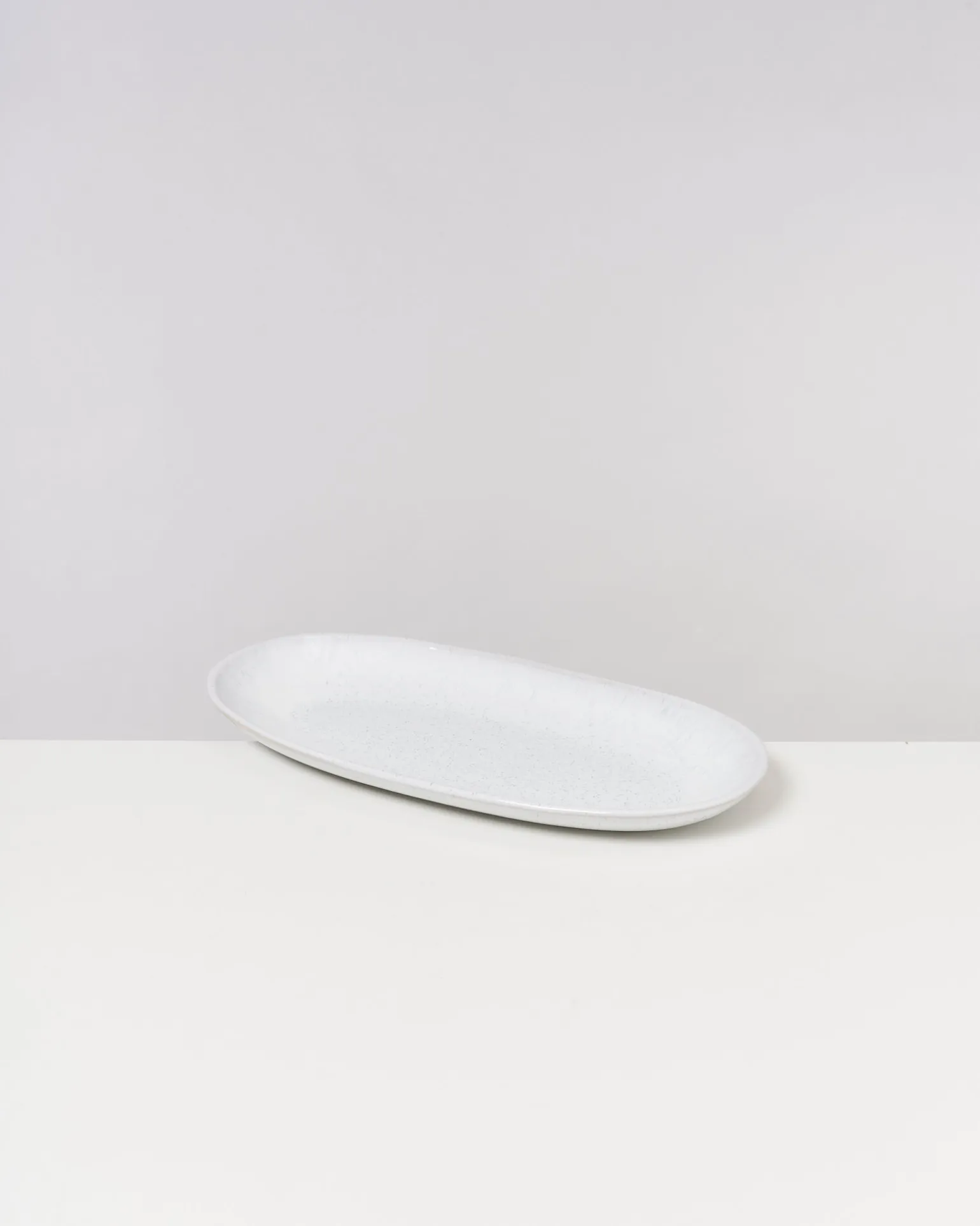 Melides Servierplatte L white