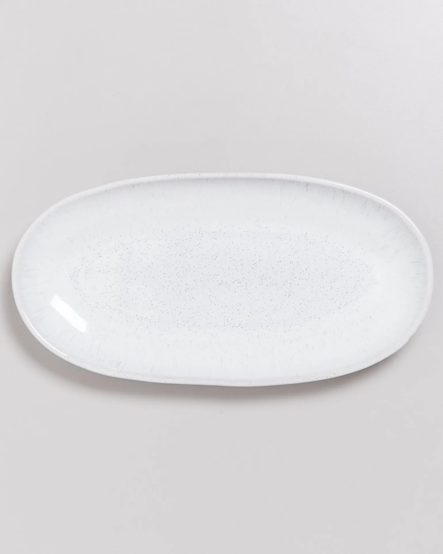 Melides Servierplatte L white