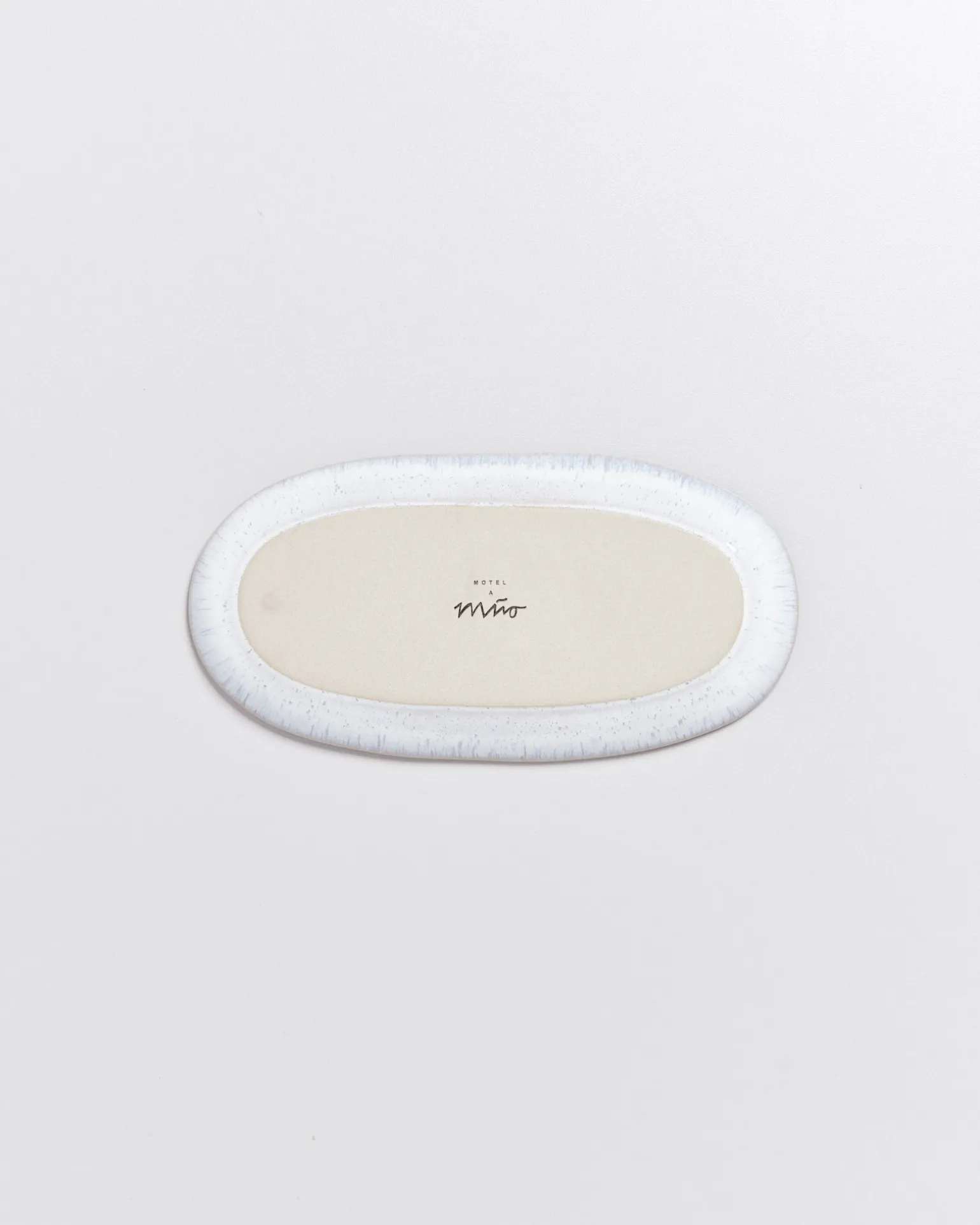 Melides Servierplatte M stoneblue