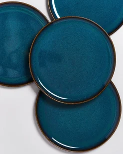 Melides Teller groß oceanblue