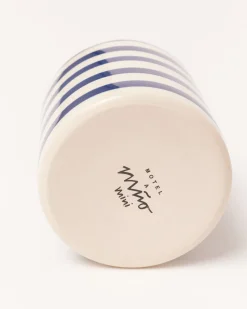 Miio Miini Becher groß Happy weiß blau