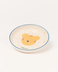 Miio Miini Pastateller Roar weiß blau