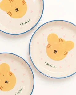 Miio Miini Pastateller Roar weiß blau