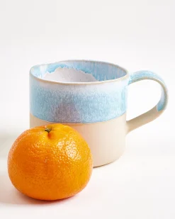 Nódoa Tasse groß dipped hellblau 6er-Set