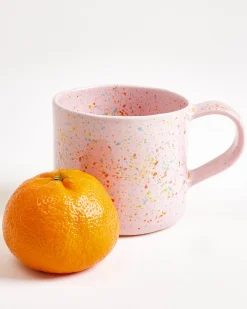 Nódoa Tasse groß gesprenkelt rosa 6er-Set