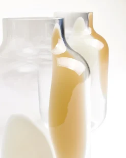 Nuno Glasvase M drops sand