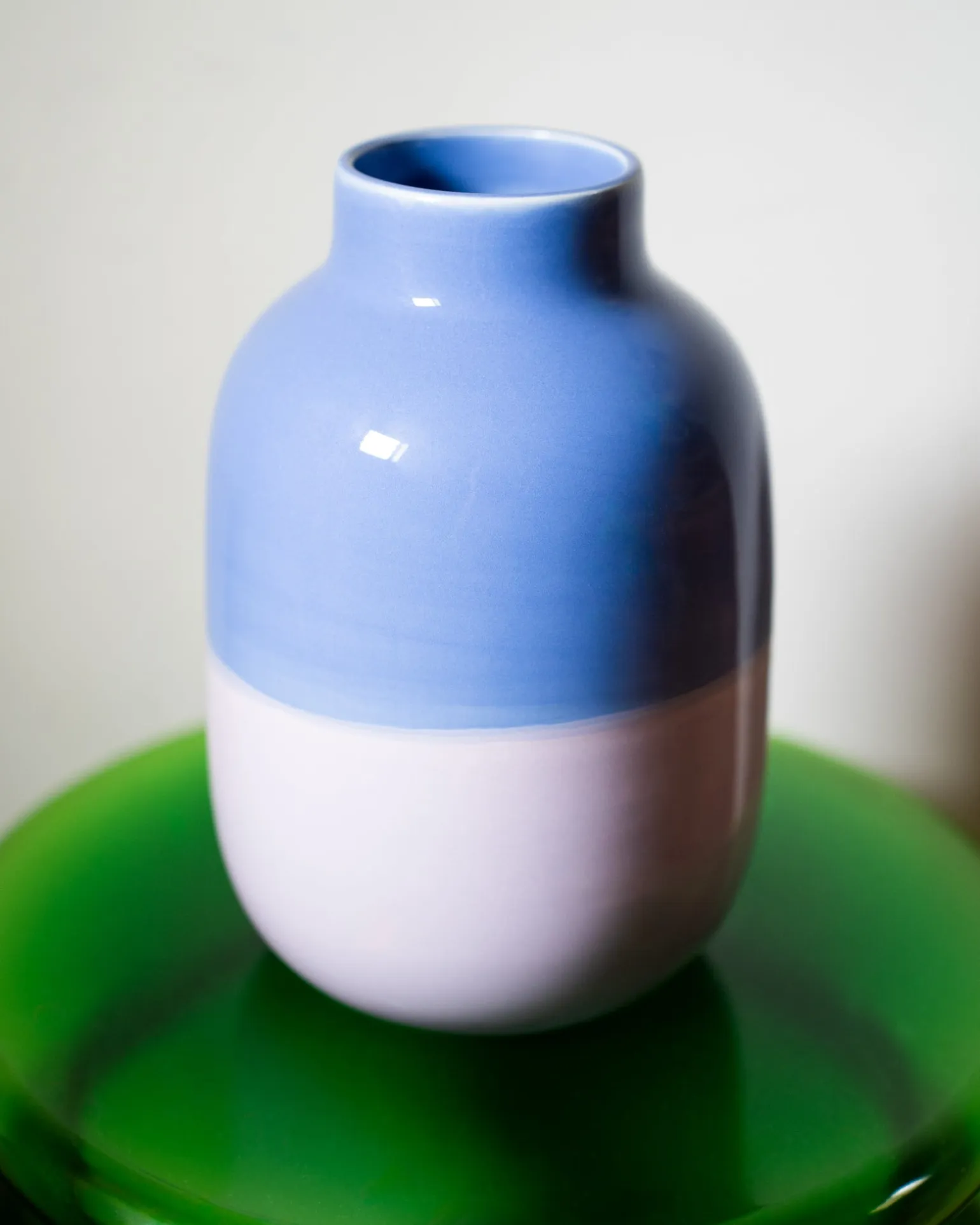 Nuno Vase L cornflower lila